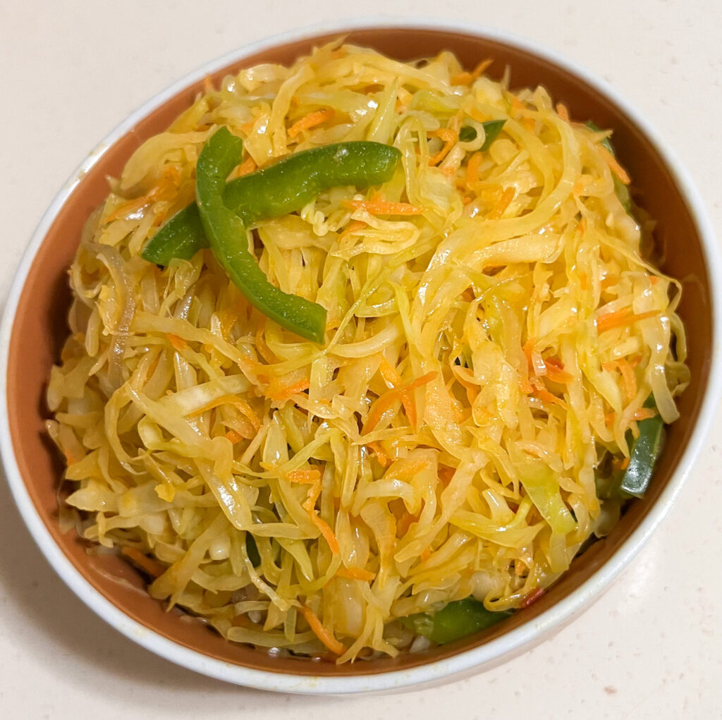 Cabbage in a bowl