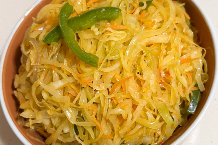 Cabbage in a bowl