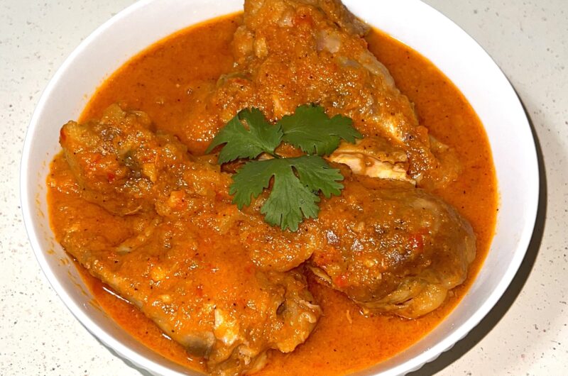 Chicken Stew with Coconut Milk