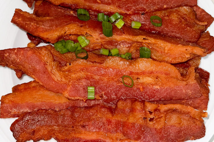 Crispy baked bacon