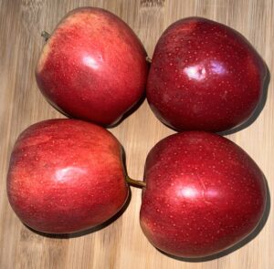 Four Fresh Gala Apples