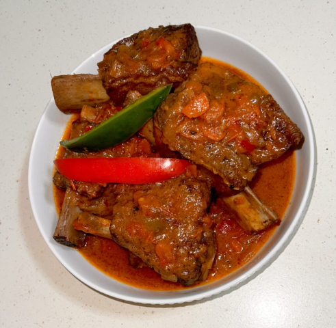 Short ribs stew