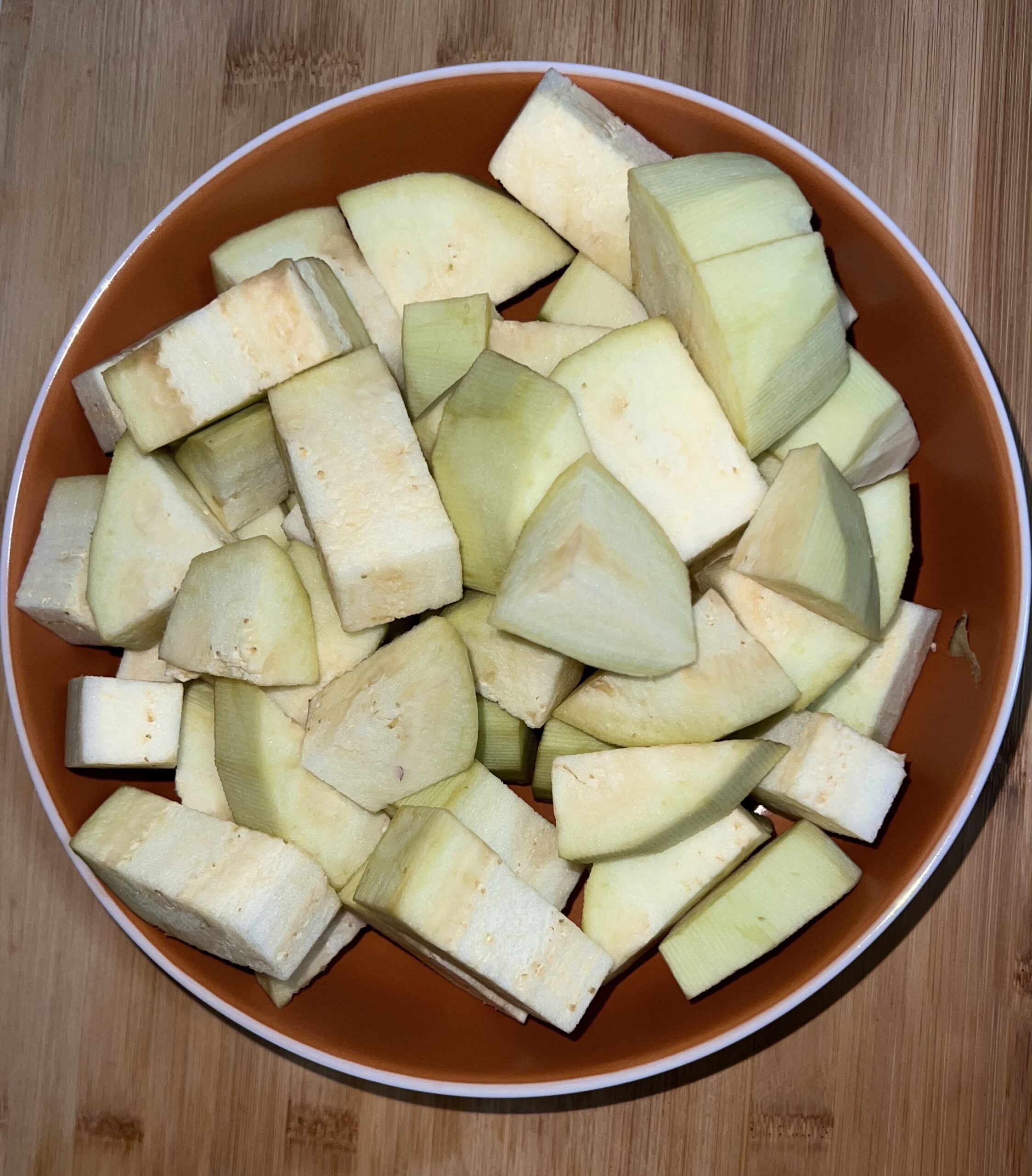 Chopped Eggplant