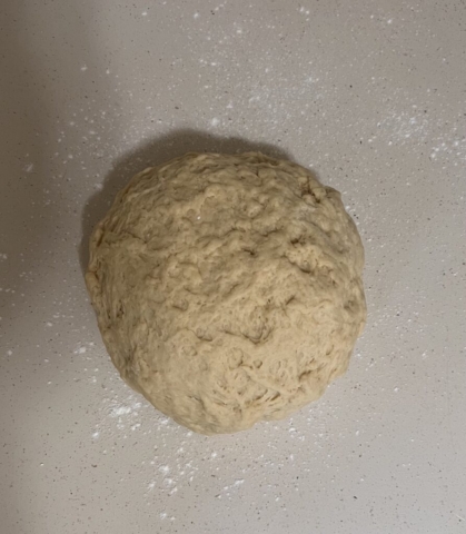 Maandazi dough prep step 2