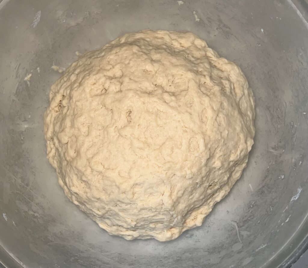 Maandazi dough ready