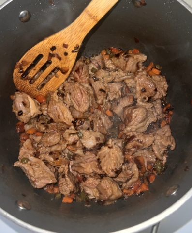 Beef stew cooking pic 1