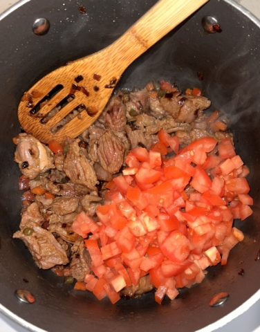 Beef stew cooking pic 2