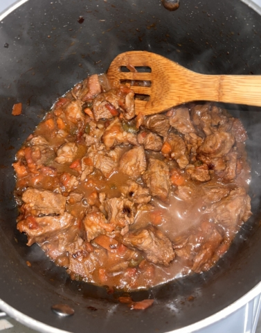 Beef stew cooking pic 3