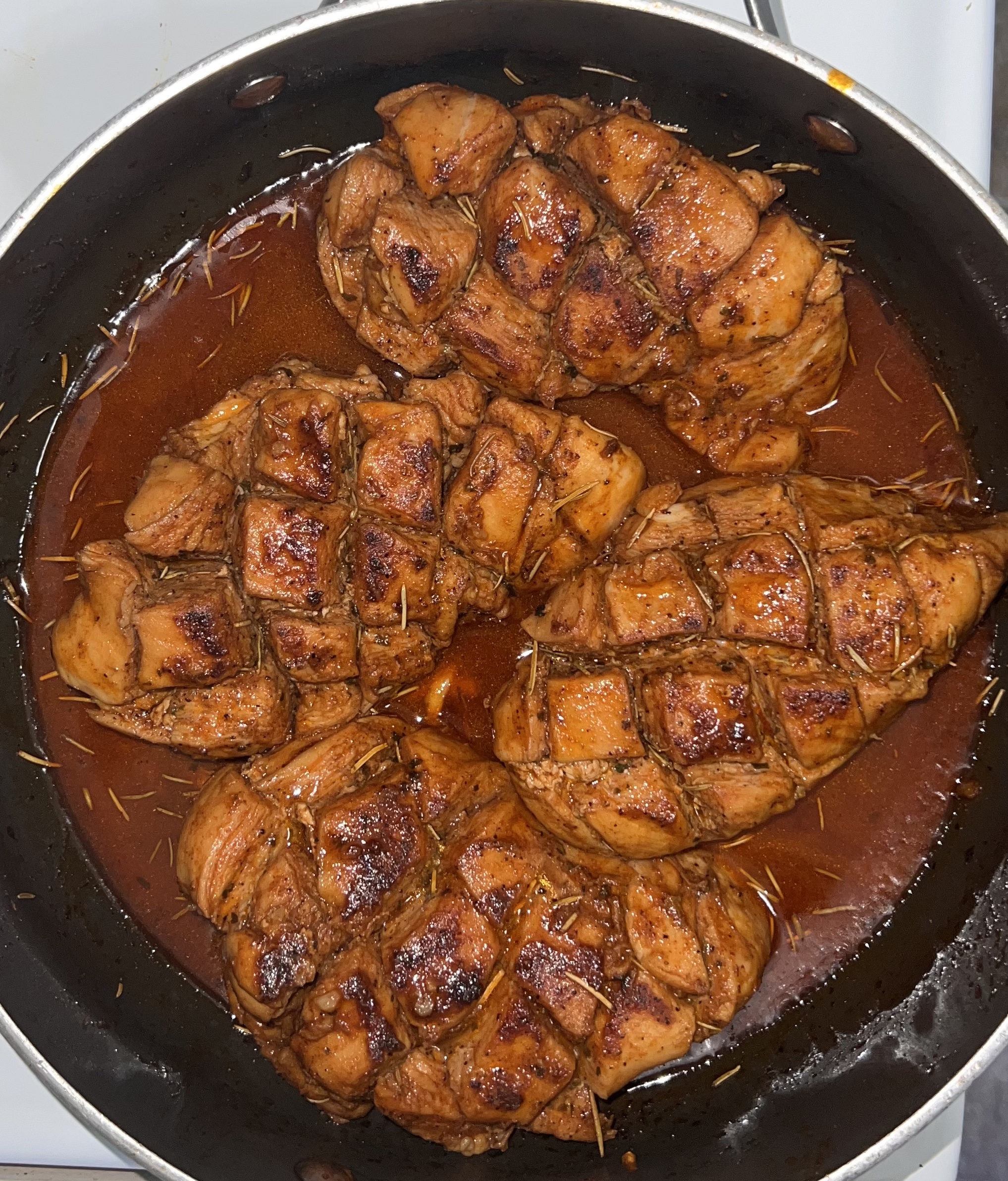 Cooked chicken breast