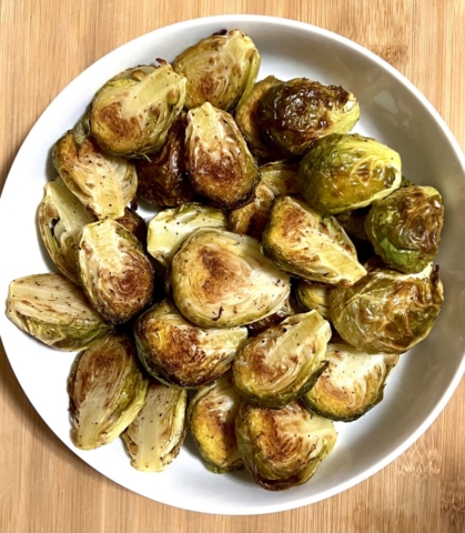 Crispy Brussels sprouts