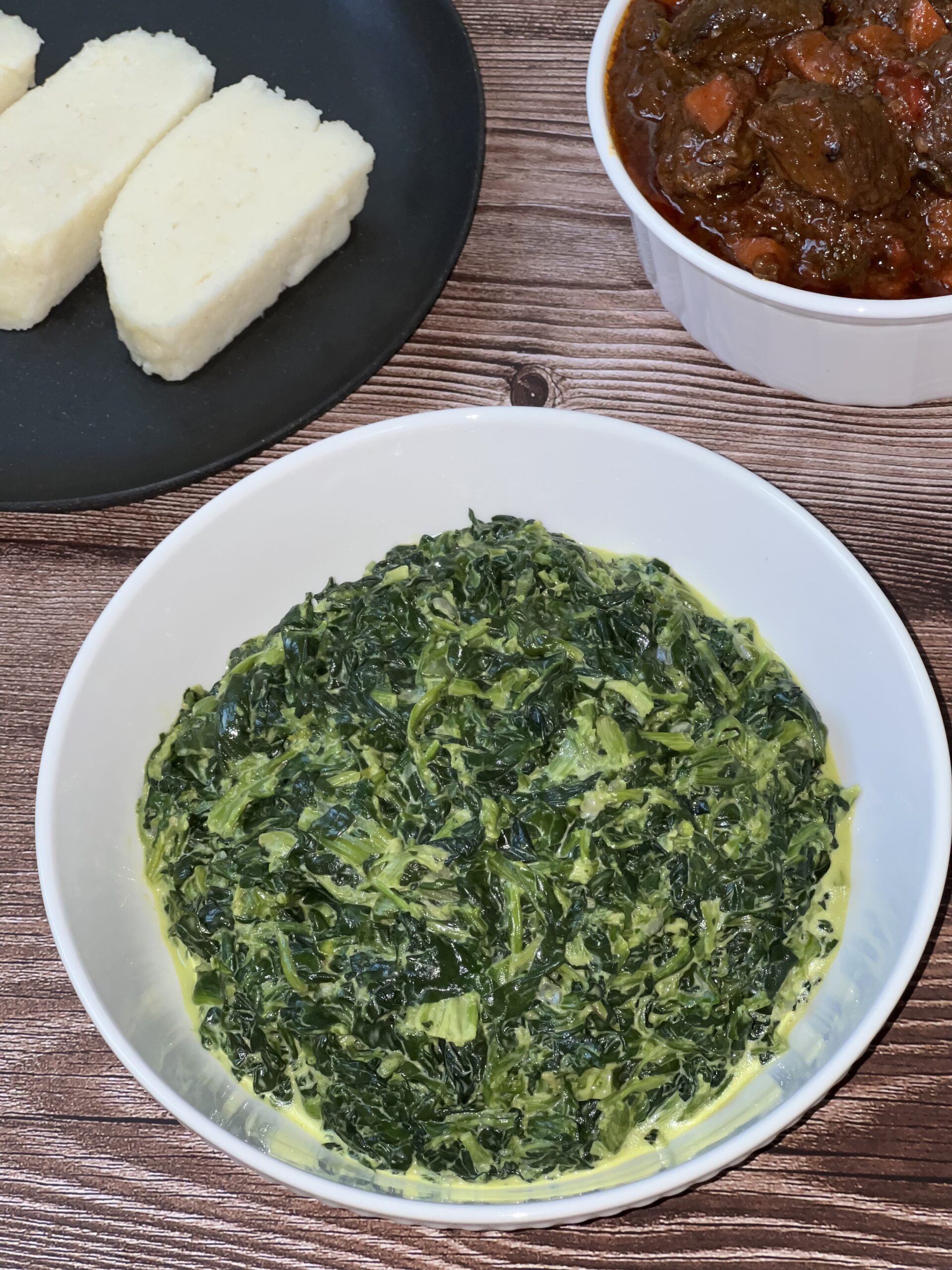 Easy Creamed Spinach