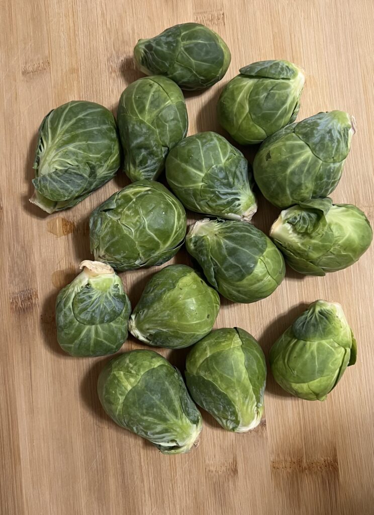 Fresh Brussels sprouts