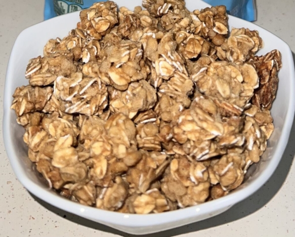 Granola in a bowl