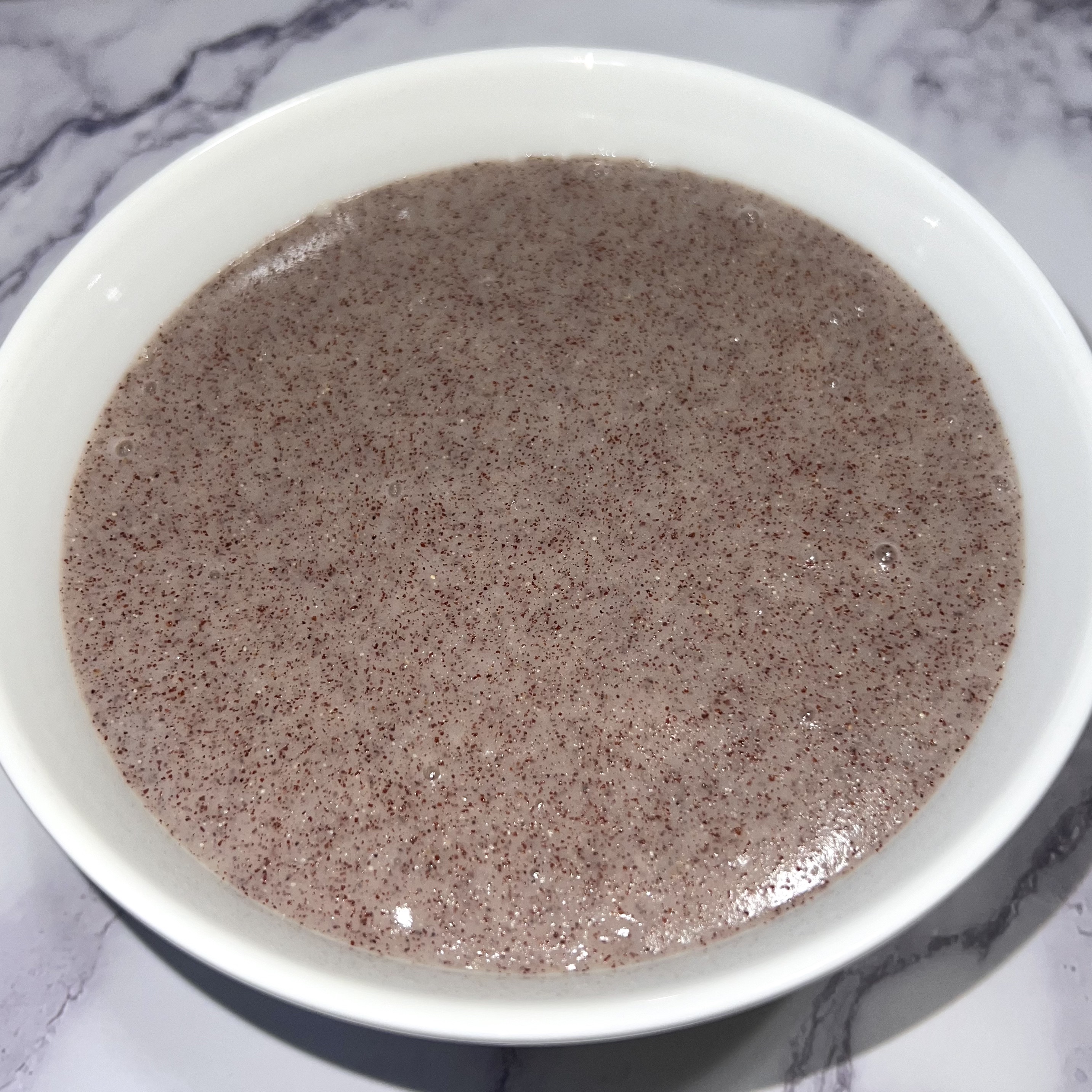 Millet porridge for breakfast