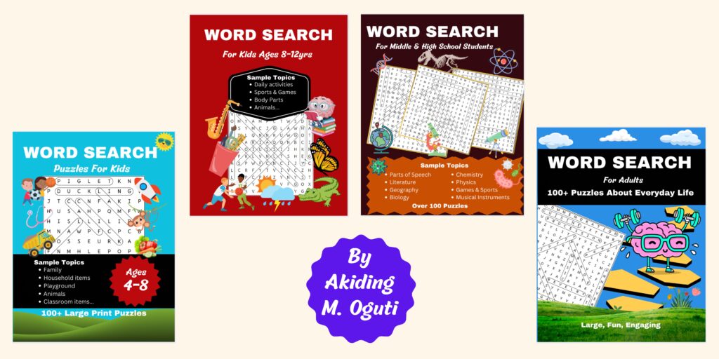 Word Search Puzzles for All Ages