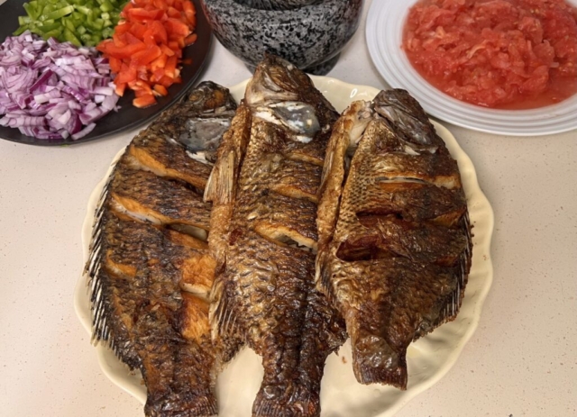 Fried Tilapia