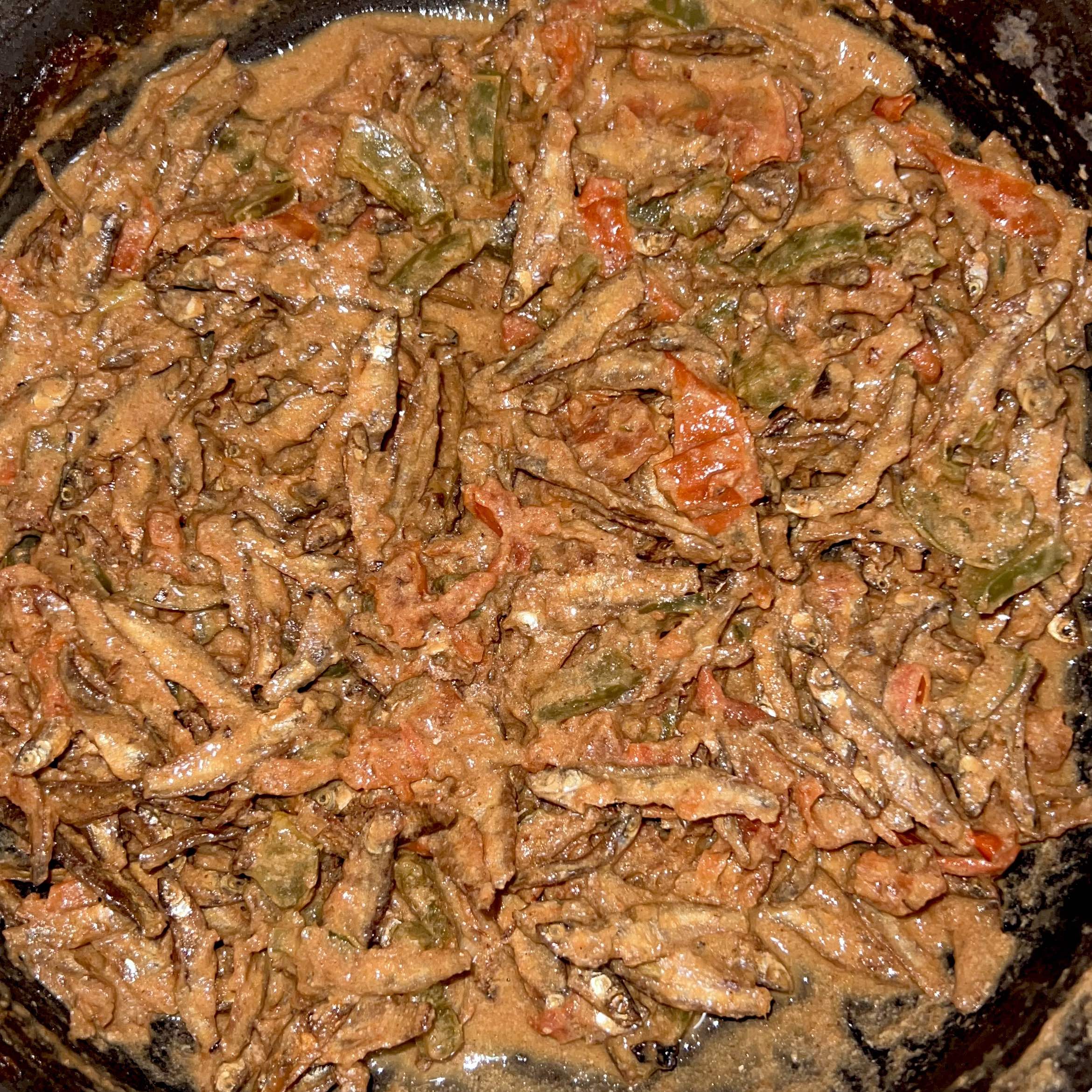 Dagaa Omena Stew