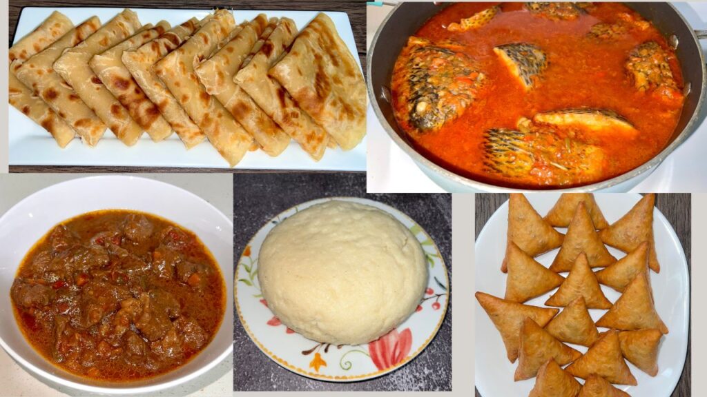 Popular dishes in Tanzania