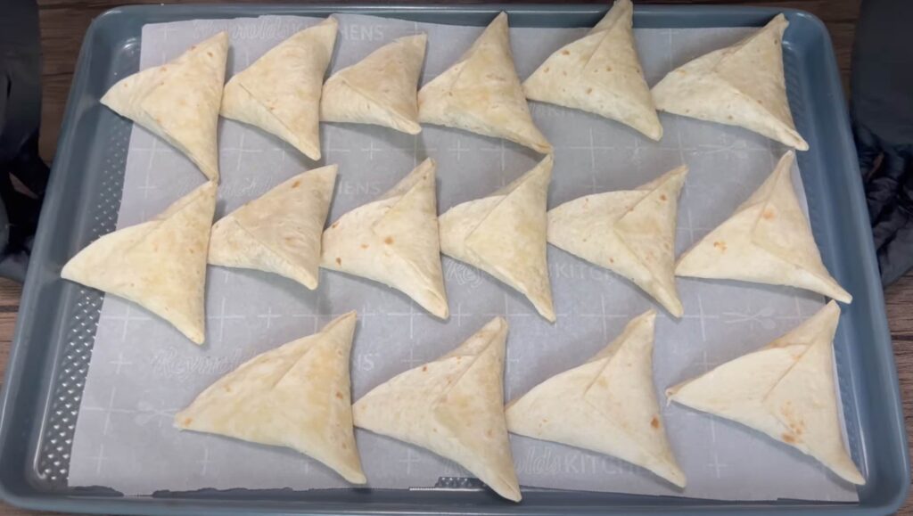 Samosa ready for frying