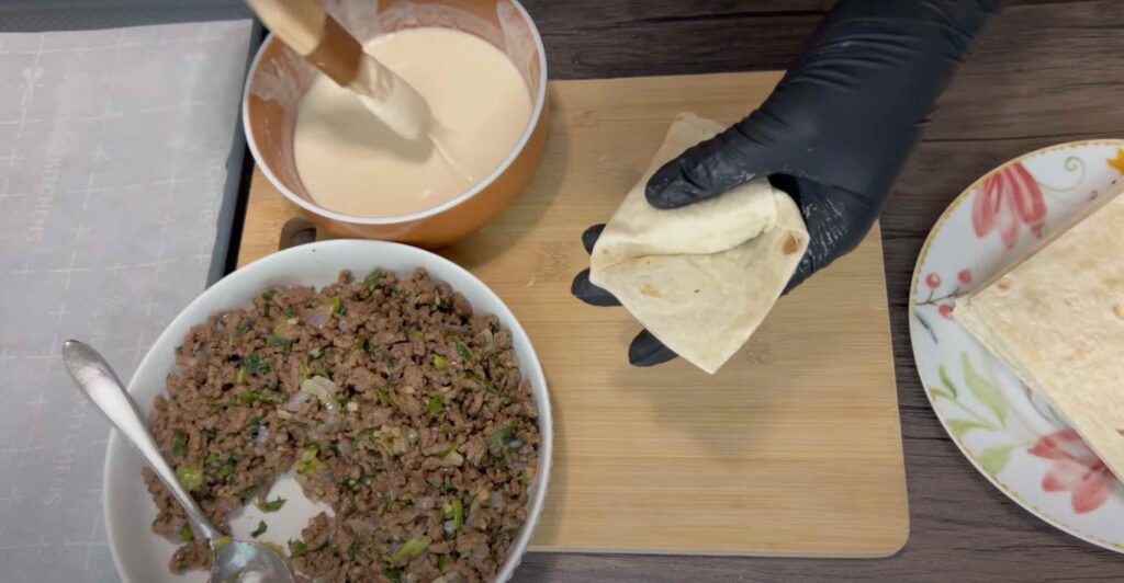 How to seal samosa 