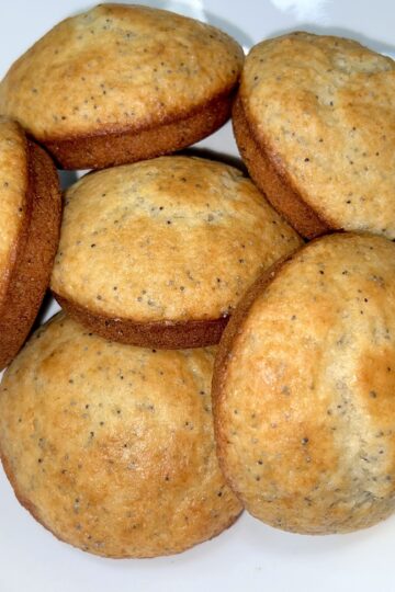 Poppy Seed Muffin Tops