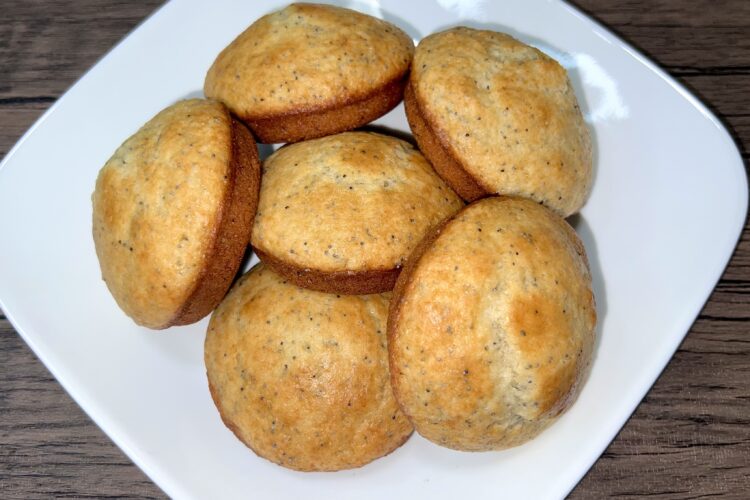 Poppy Seed Muffin Tops