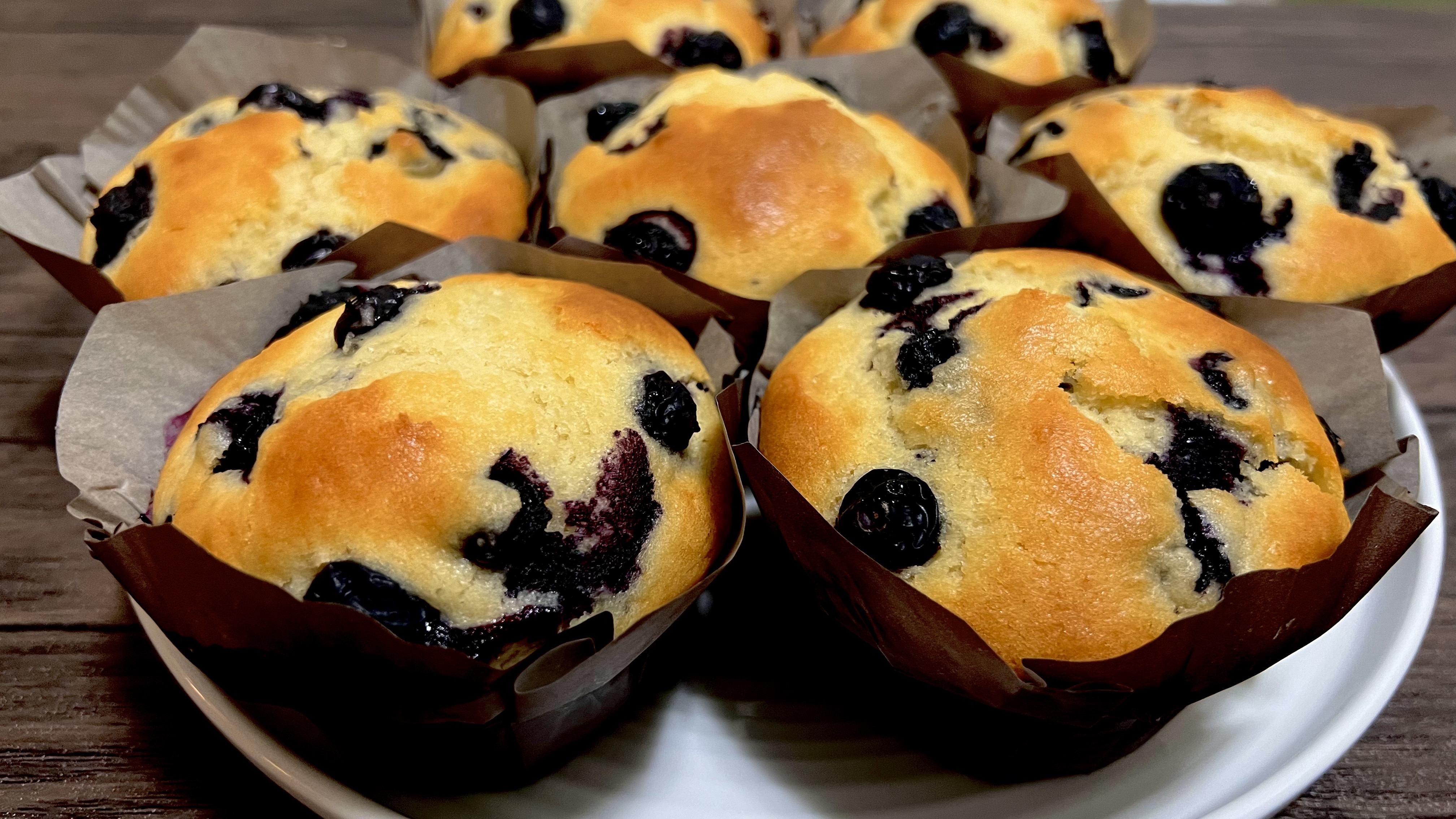 Blueberry muffins