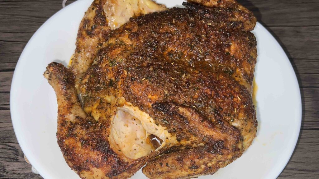 Roast whole chicken 3