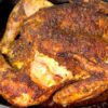 Whole baked chicken