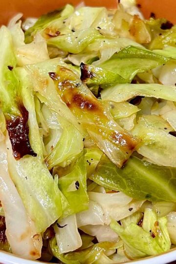 Crispy oven-roasted cabbage image