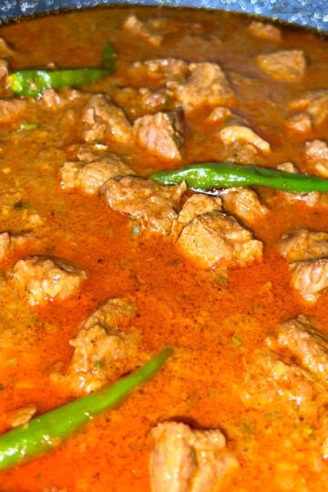 Easy lamb curry recipe