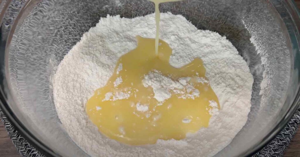 Making cookie dough