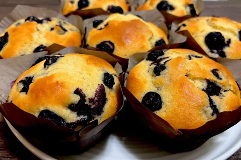 The Secret to Moist Blueberry Muffins
