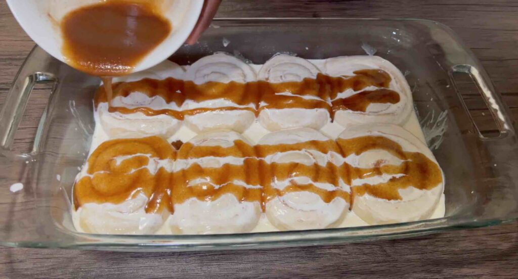 Enrich before baking